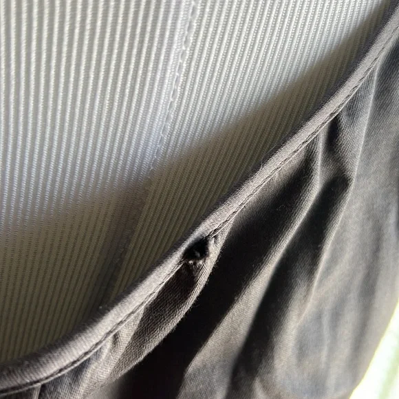 NWT In Add Minus Grey Cami Wrap Dress Beautiful!! - Picture 6 of 9